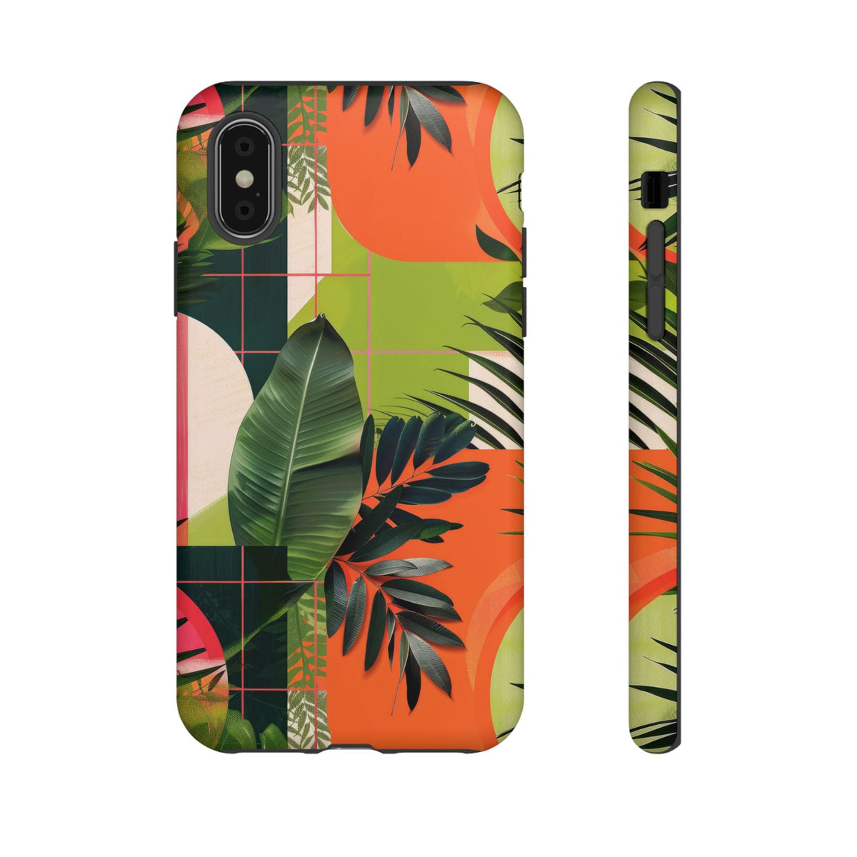 Jungle Collage Phone Case – Vibrant & Durable Nature-Inspired Protection