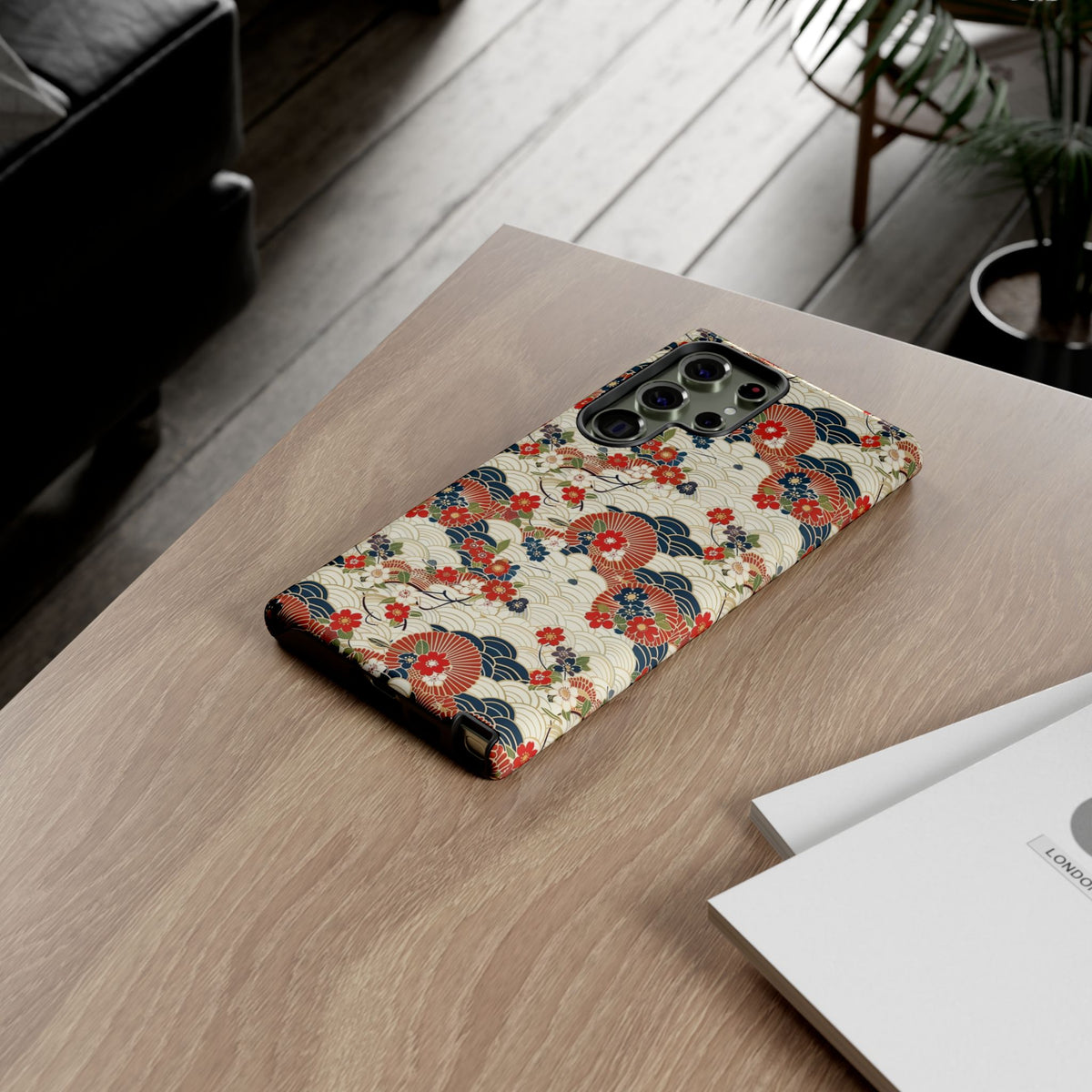 Japanese Pattern Phone Case – Elegant & Timeless Design for Your Phone 124