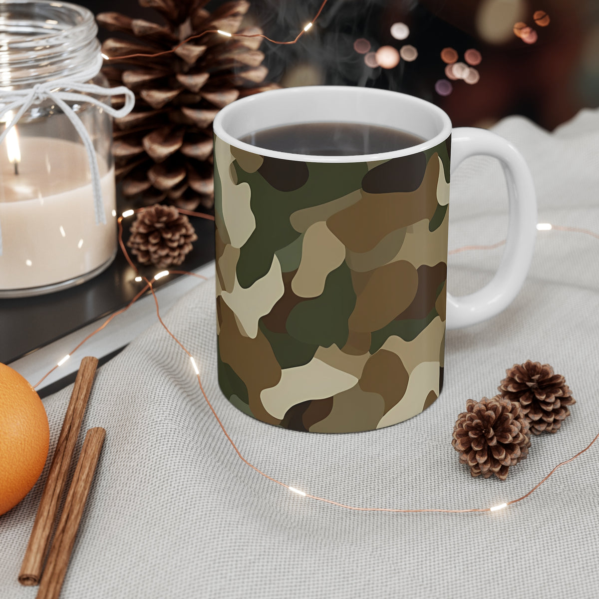 All-Over Camouflage Pattern Coffee Mug 206