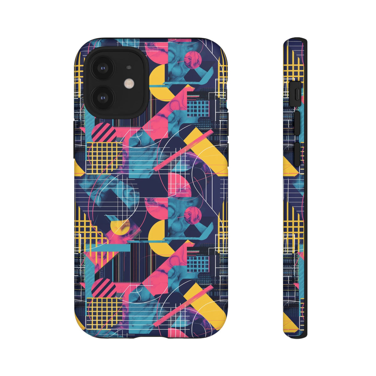 Retro 80s Seamless Phone Case – Vintage Style Meets Modern Protection 188