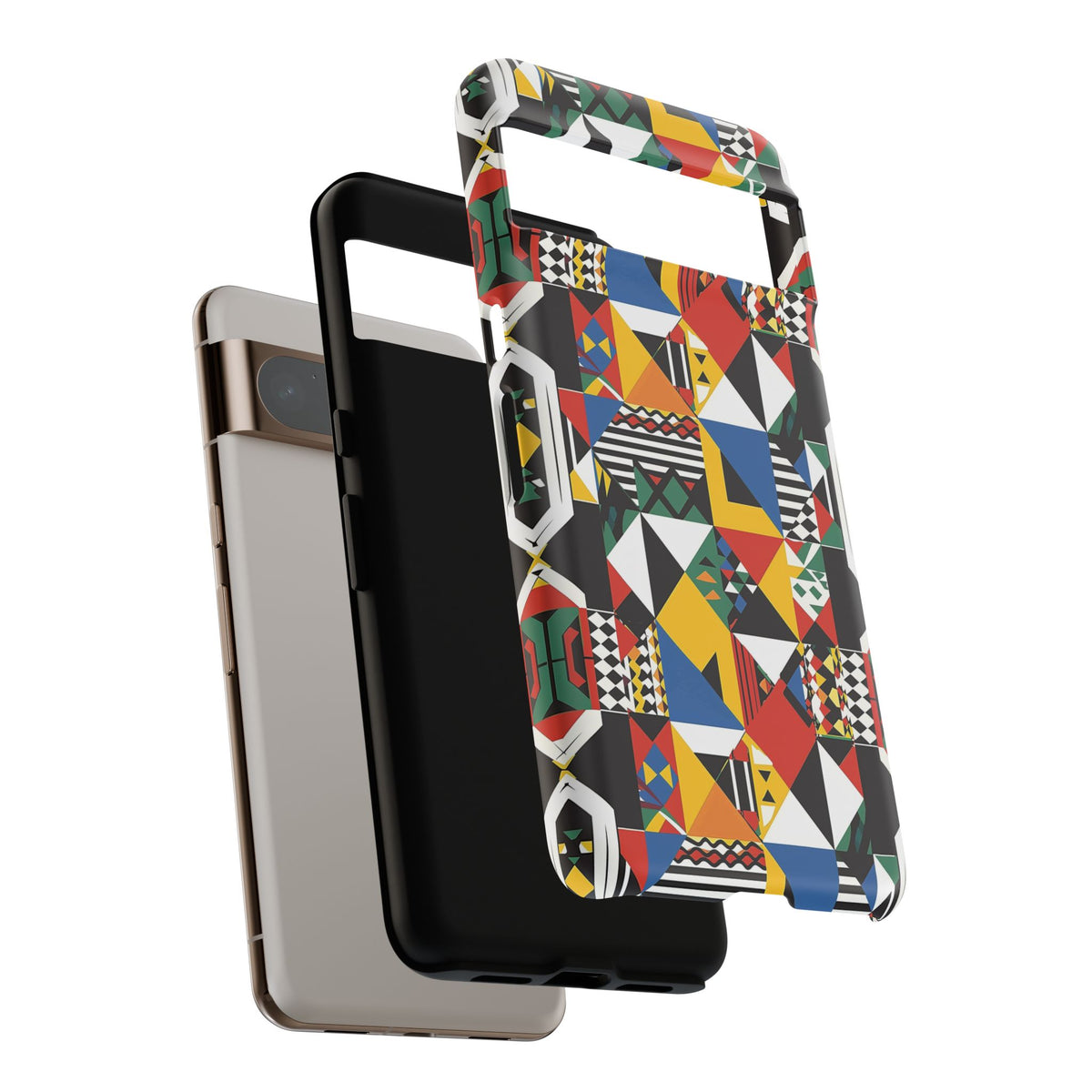 Stylish African Pattern Phone Case – Unique and Vibrant Protection 182