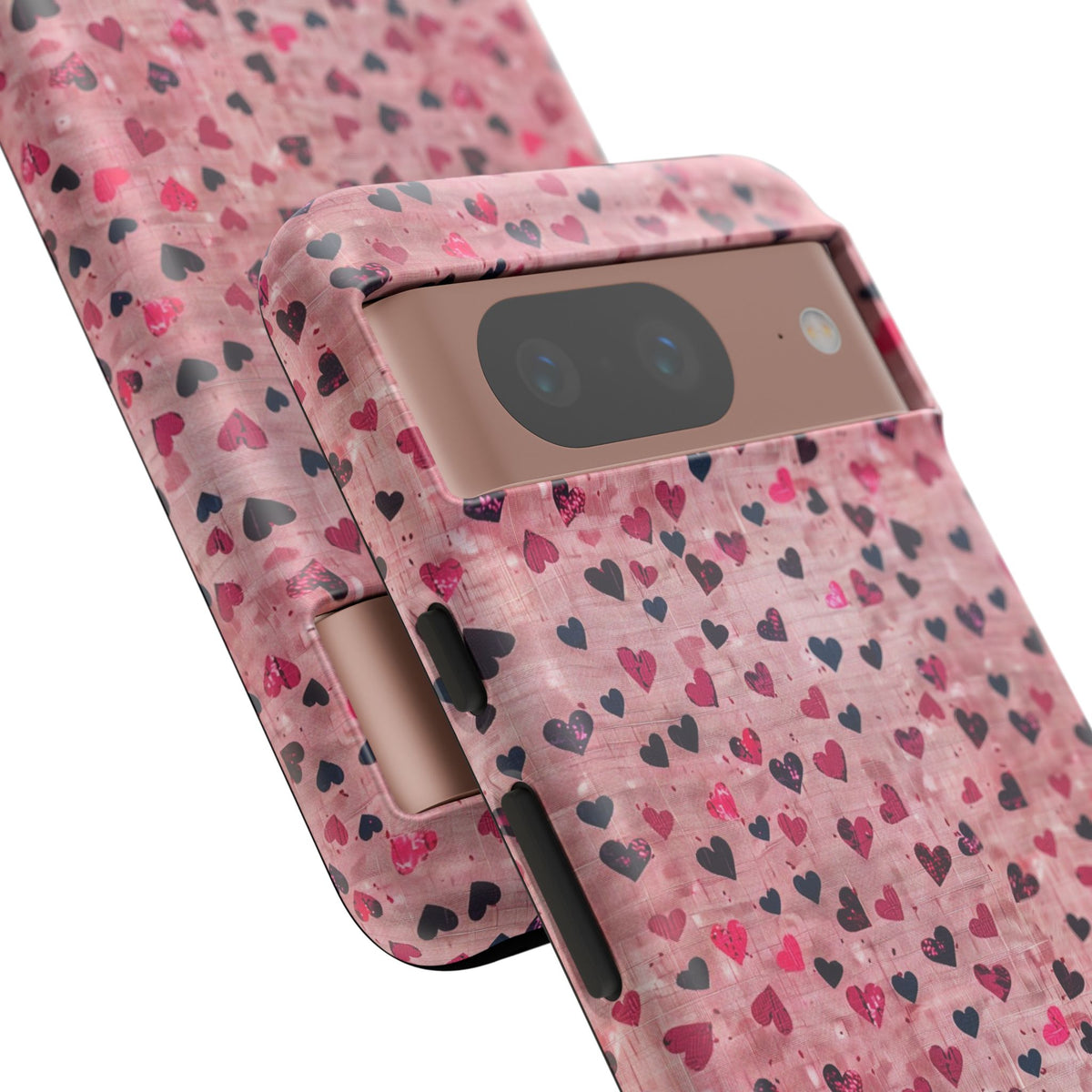 Heart Pattern Phone Case – Stylish & Loving Design for Your Device 229