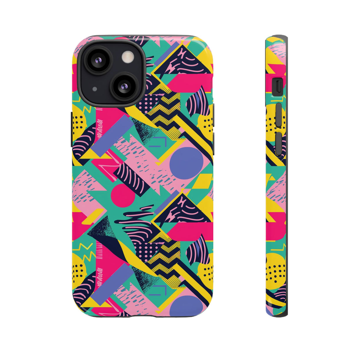 Retro 80s Seamless Phone Case – Vintage Style Meets Modern Protection 078