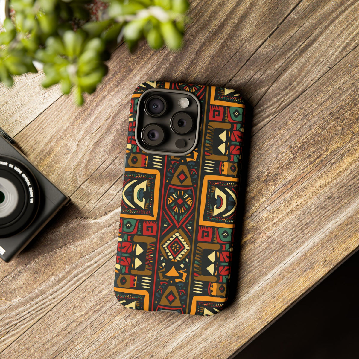 Stylish African Pattern Phone Case – Unique and Vibrant Protection 164