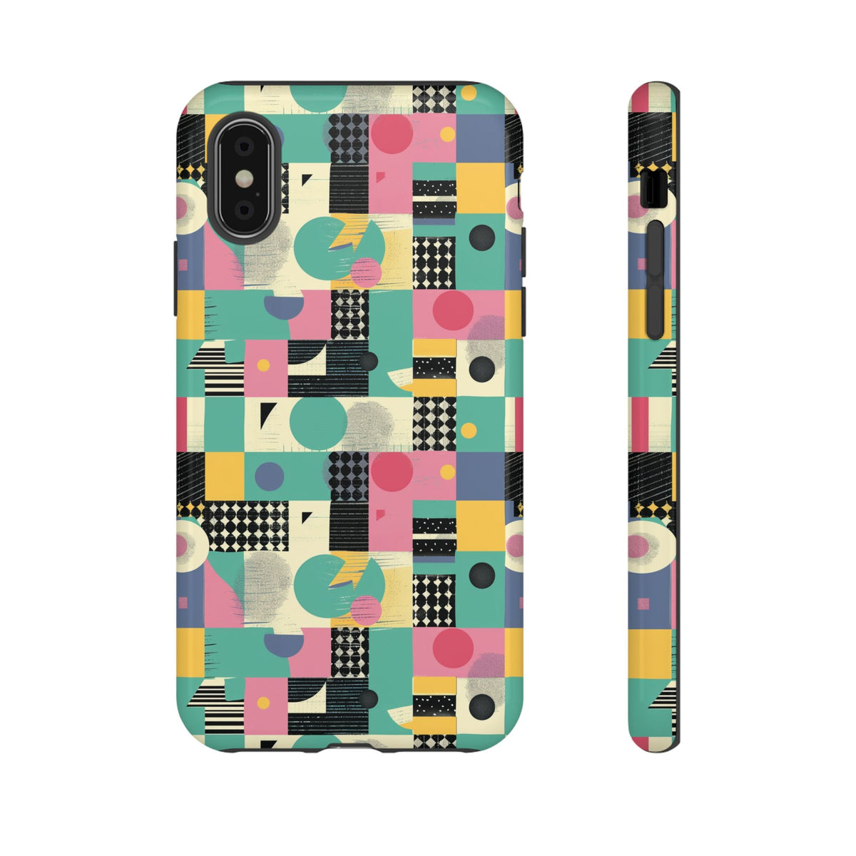 Retro 80s Seamless Phone Case – Vintage Style Meets Modern Protection 289