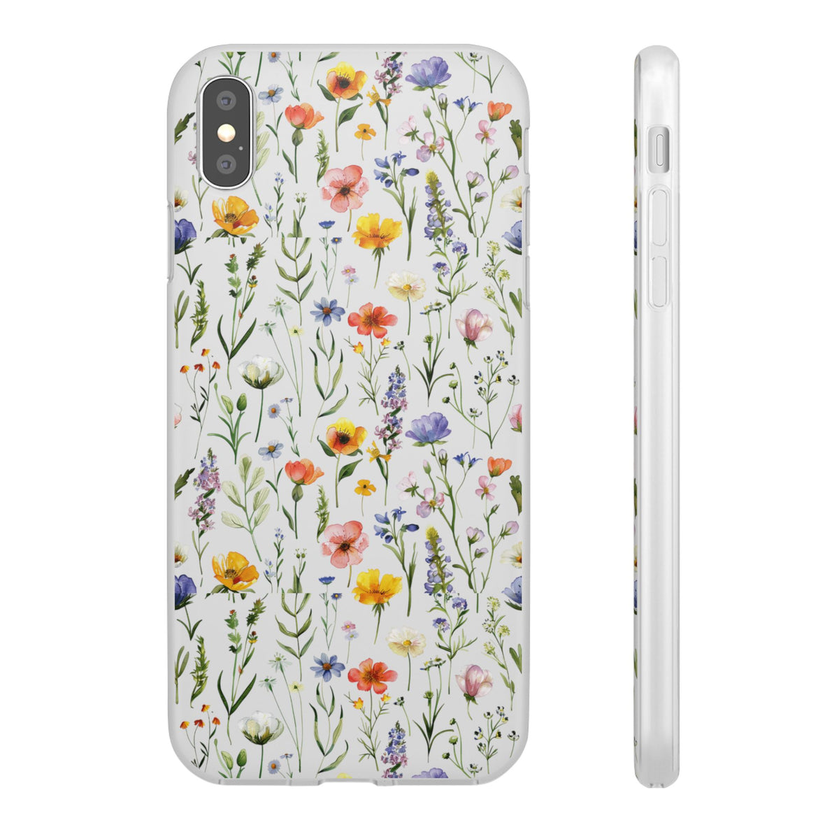 Wildflowers Pattern Phone Case – Embrace Nature with Every Call