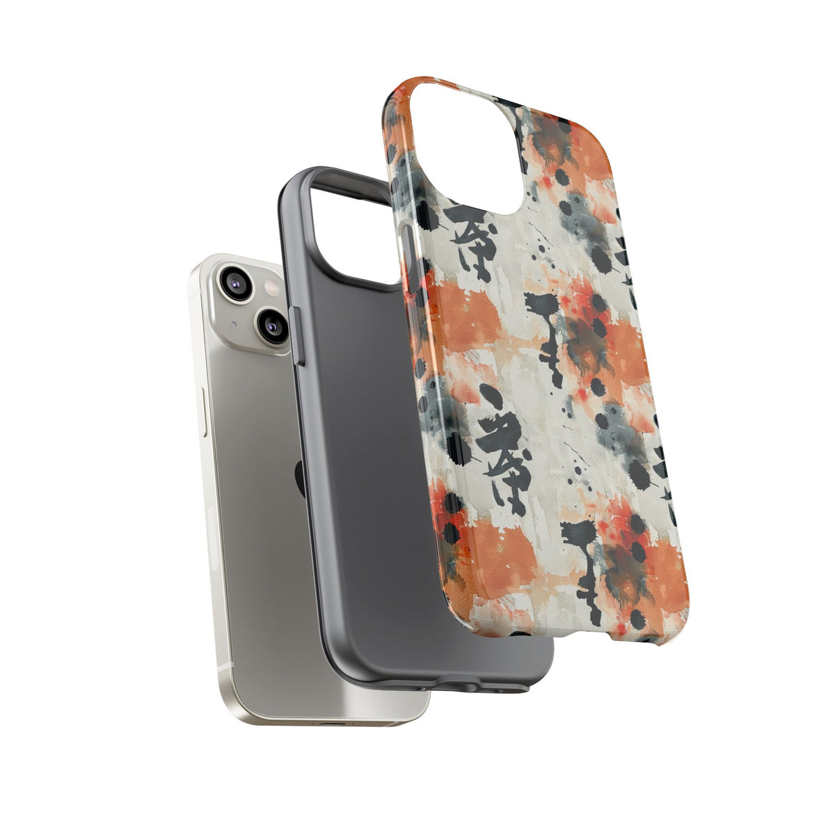 Japanese Pattern Phone Case – Elegant & Timeless Design for Your Phone 459