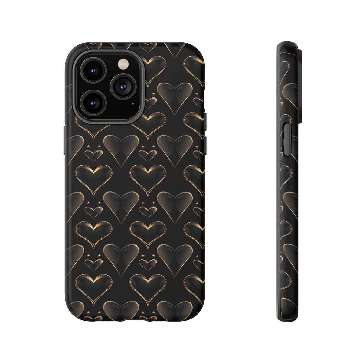 Heart Pattern Phone Case – Stylish & Loving Design for Your Device 362