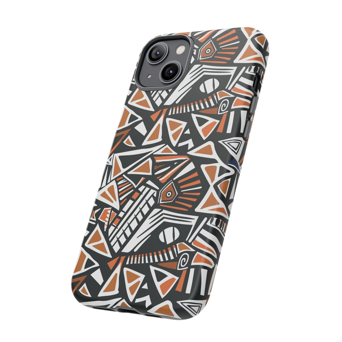 Stylish African Pattern Phone Case – Unique and Vibrant Protection 205