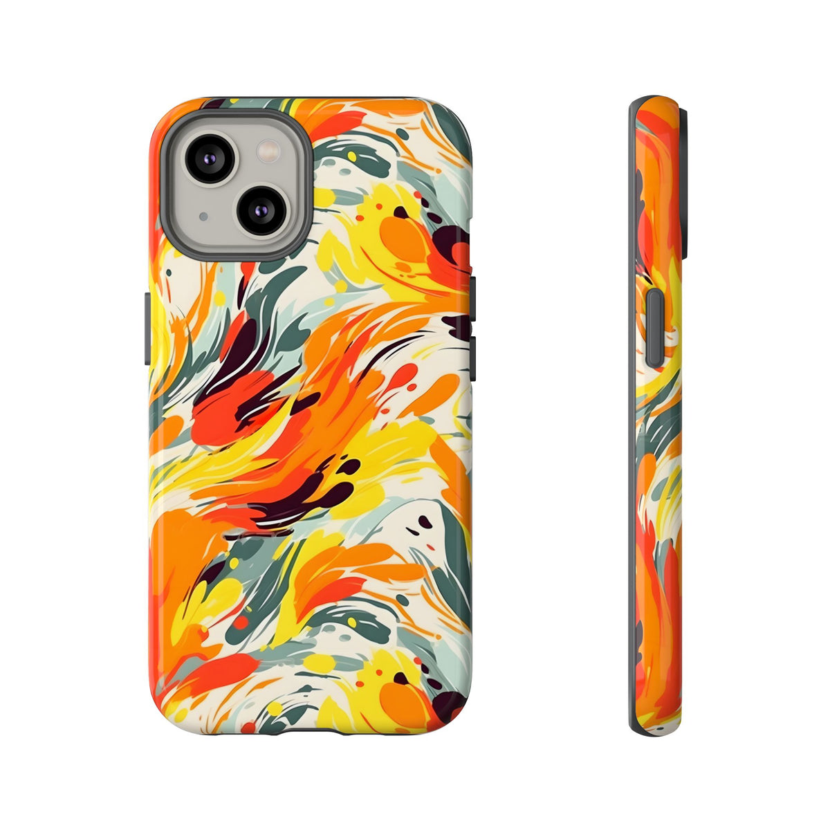 Abstract Painting Design Phone Case – Modern Art-Inspired Phone Cover 5