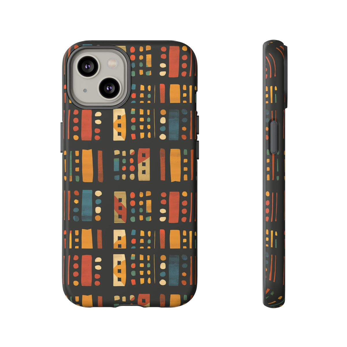 Stylish African Pattern Phone Case – Unique and Vibrant Protection 266