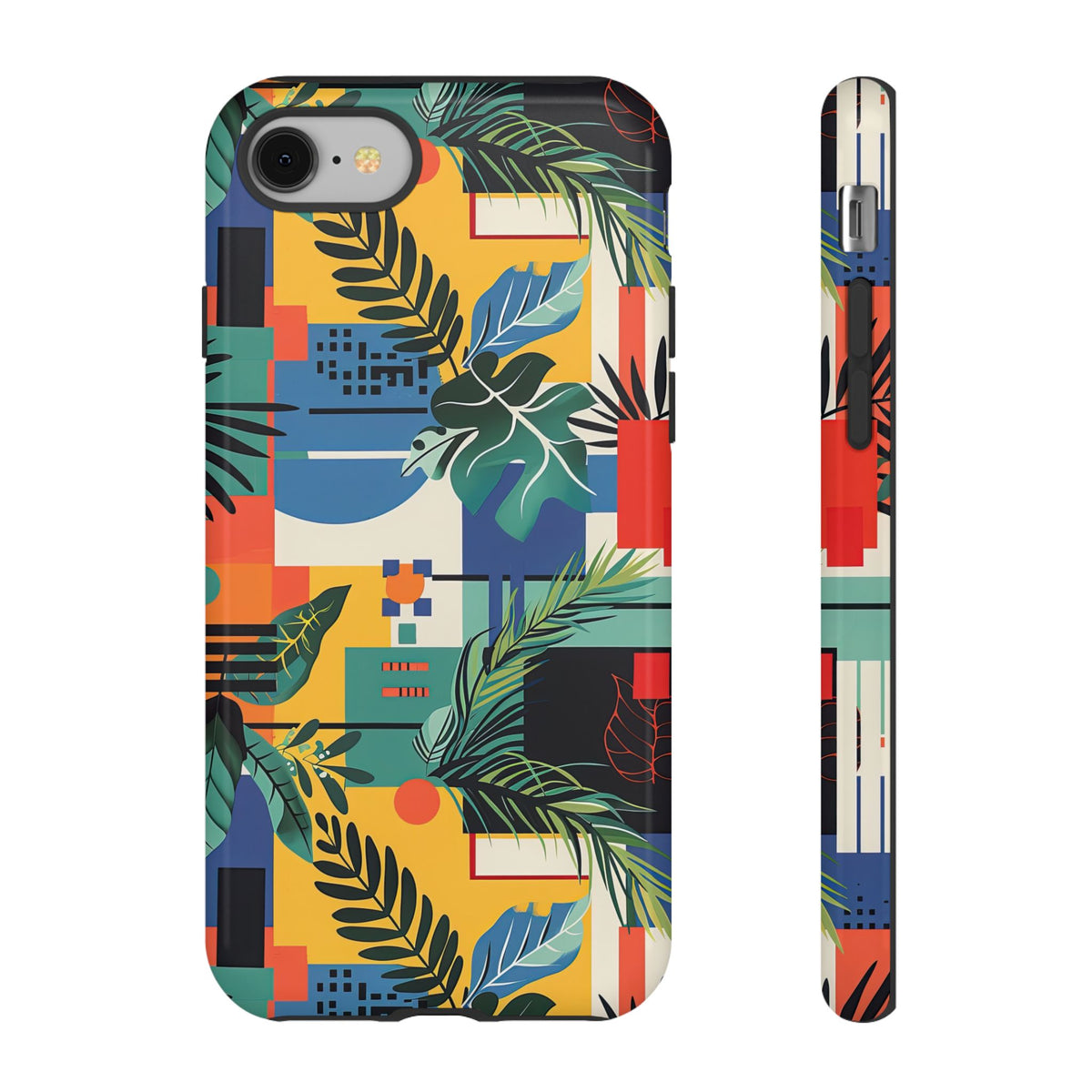 Jungle Collage Phone Case – Vibrant & Durable Nature-Inspired Protection