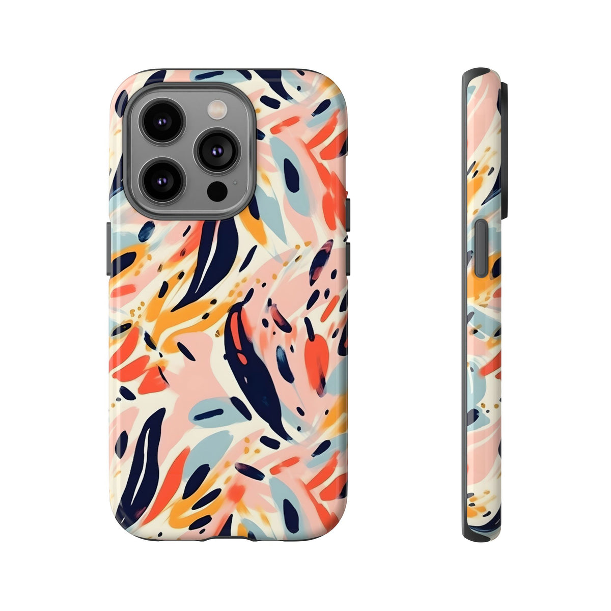 Abstract Painting Design Phone Case – Modern Art-Inspired Phone Cover 2