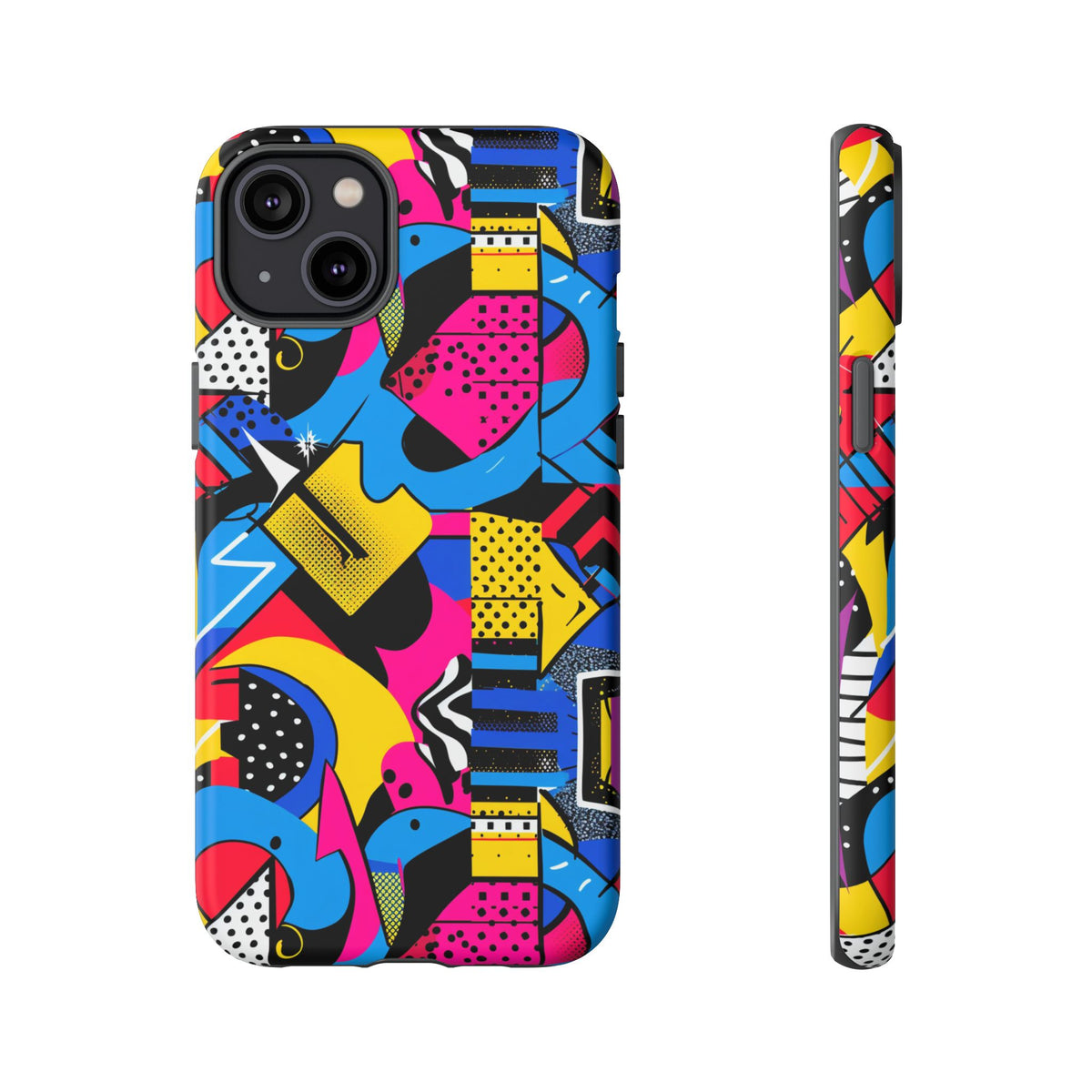 Retro 80s Seamless Phone Case – Vintage Style Meets Modern Protection