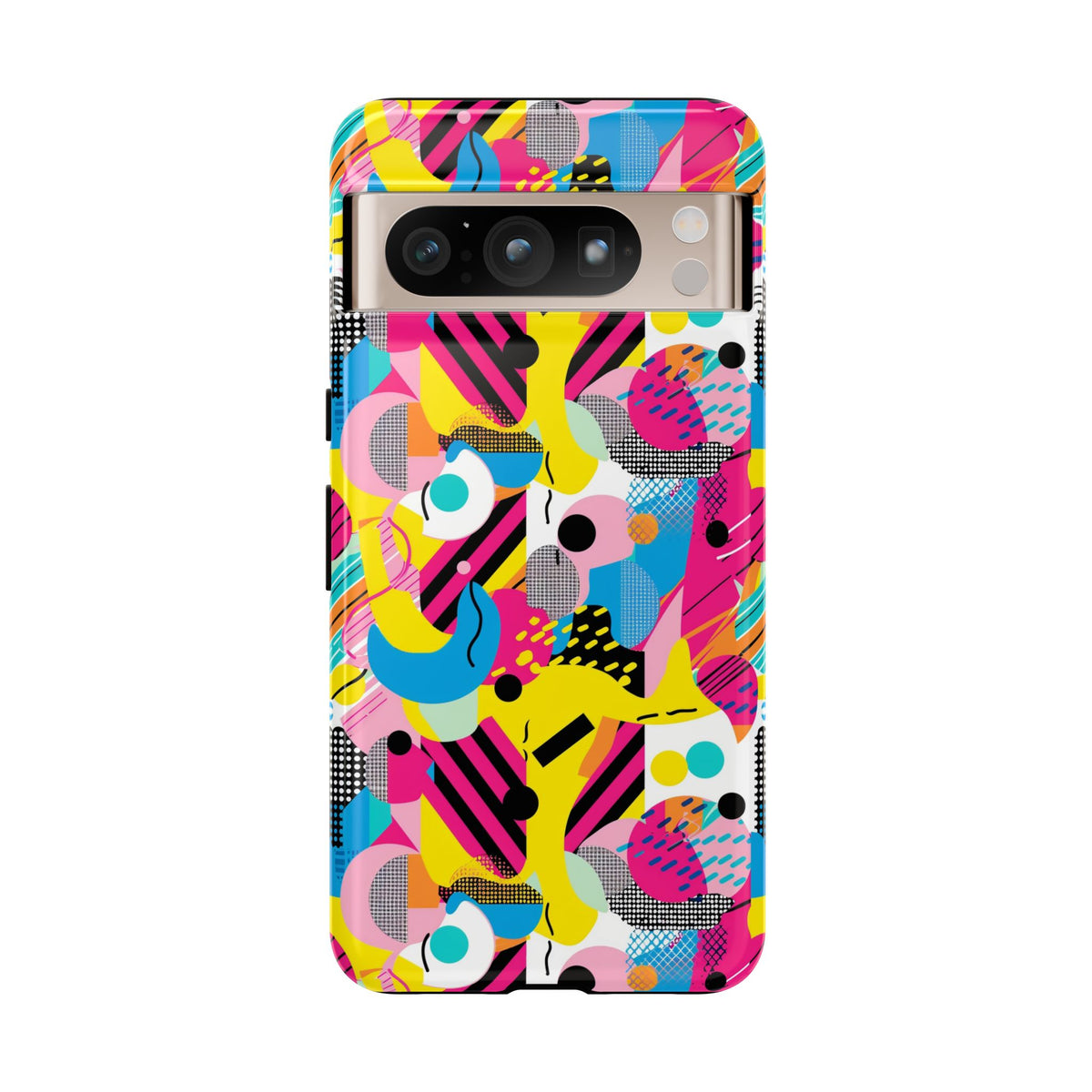 Retro 80s Seamless Phone Case – Vintage Style Meets Modern Protection 091