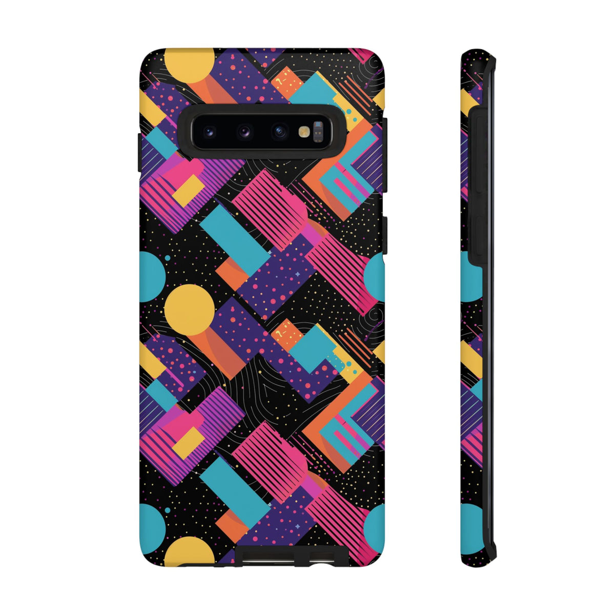 Retro 80s Seamless Phone Case – Vintage Style Meets Modern Protection 088