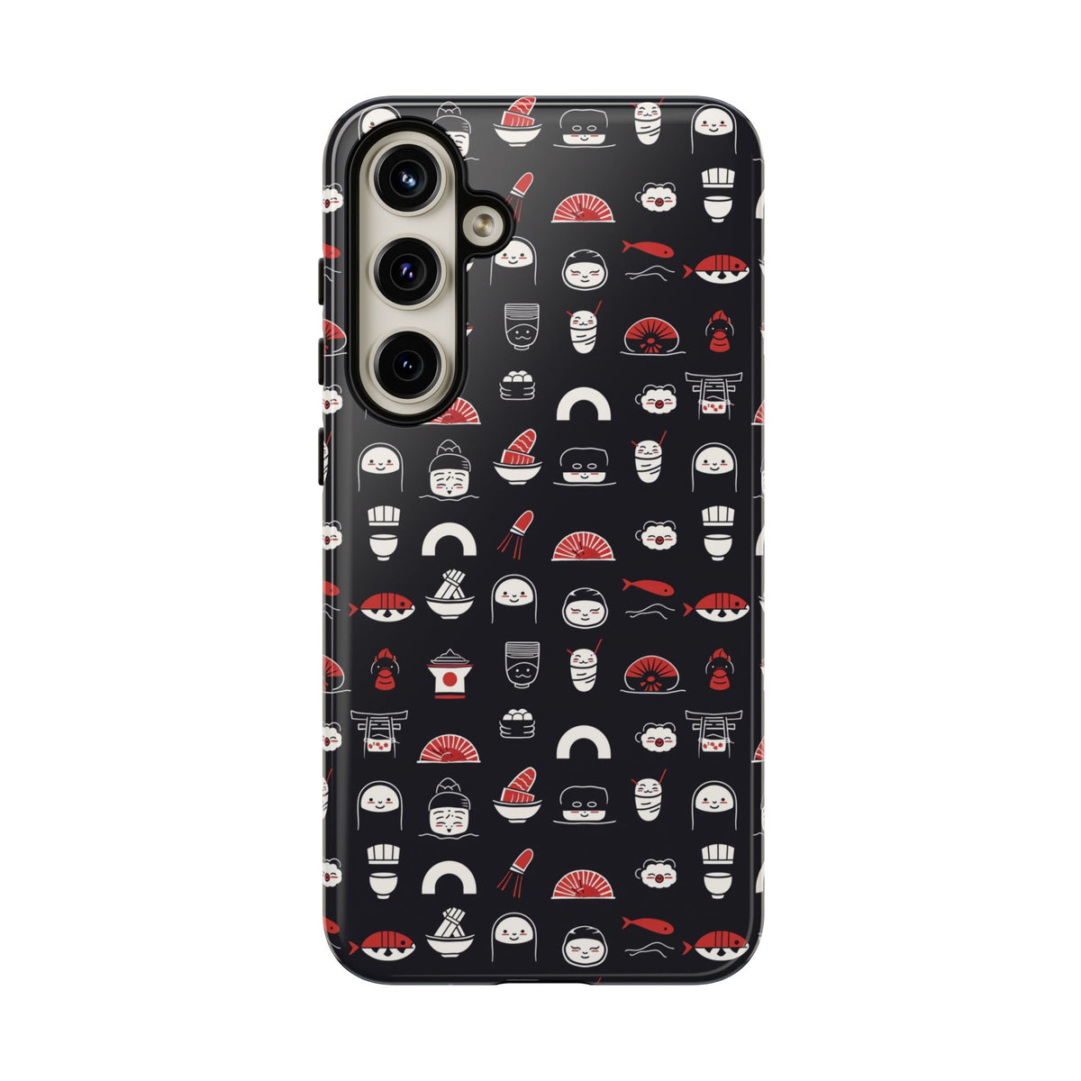 Japanese Pattern Phone Case – Elegant & Timeless Design for Your Phone 456