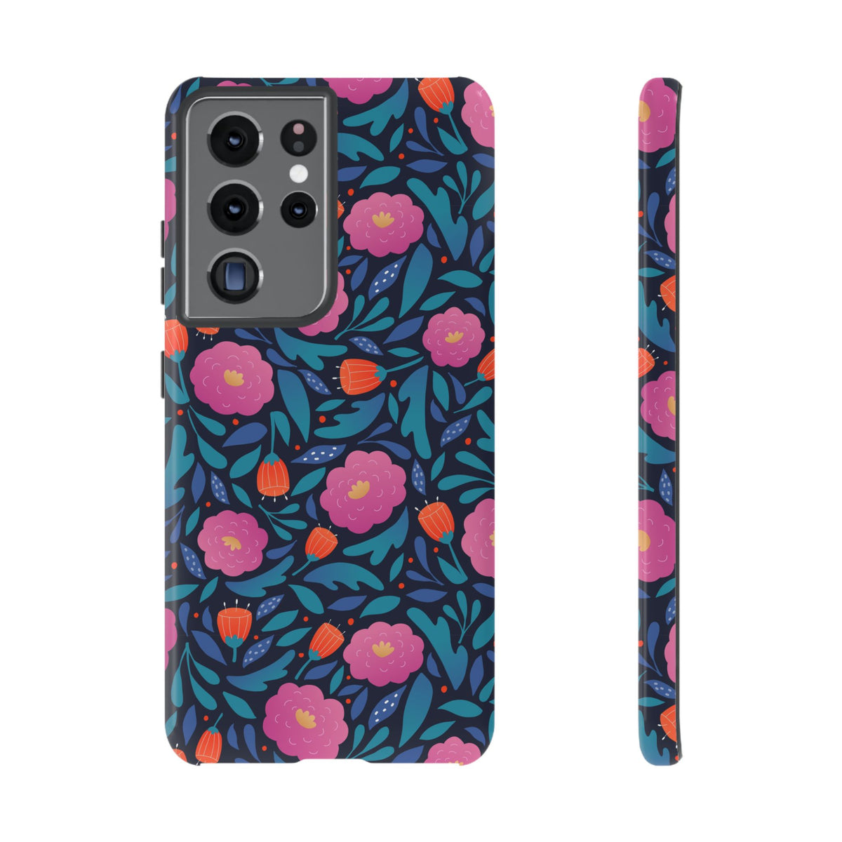 Colorful Little Flower Design Phone Case – Bright and Cheerful Floral Phone Cover 2