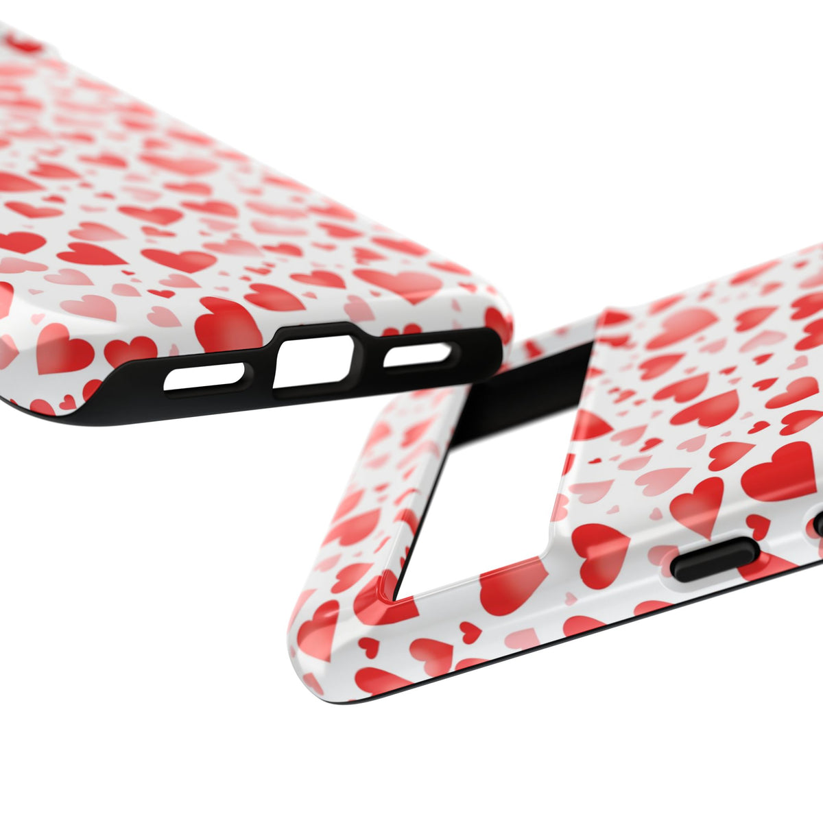 Heart Pattern Phone Case – Stylish & Loving Design for Your Device 231