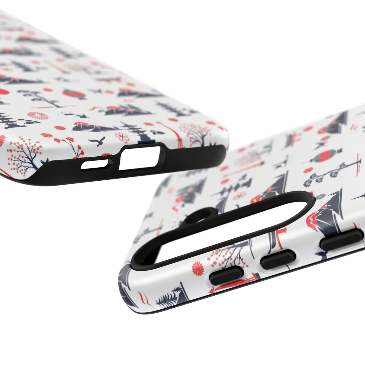 Japanese Pattern Phone Case – Elegant & Timeless Design for Your Phone 079