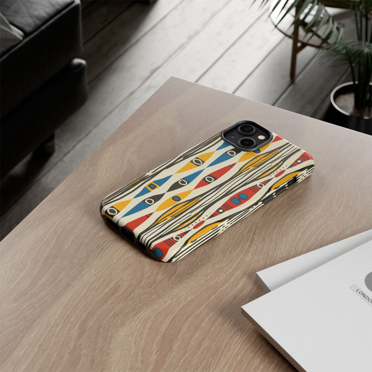 Stylish African Pattern Phone Case – Unique and Vibrant Protection 202