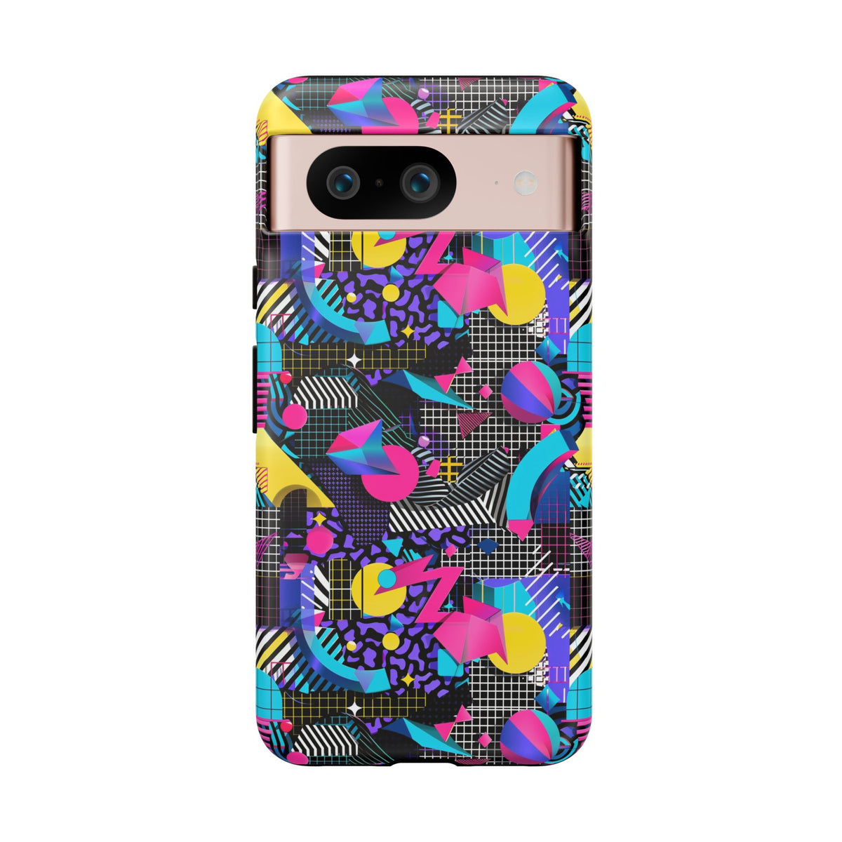 Retro 80s Seamless Phone Case – Vintage Style Meets Modern Protection 175