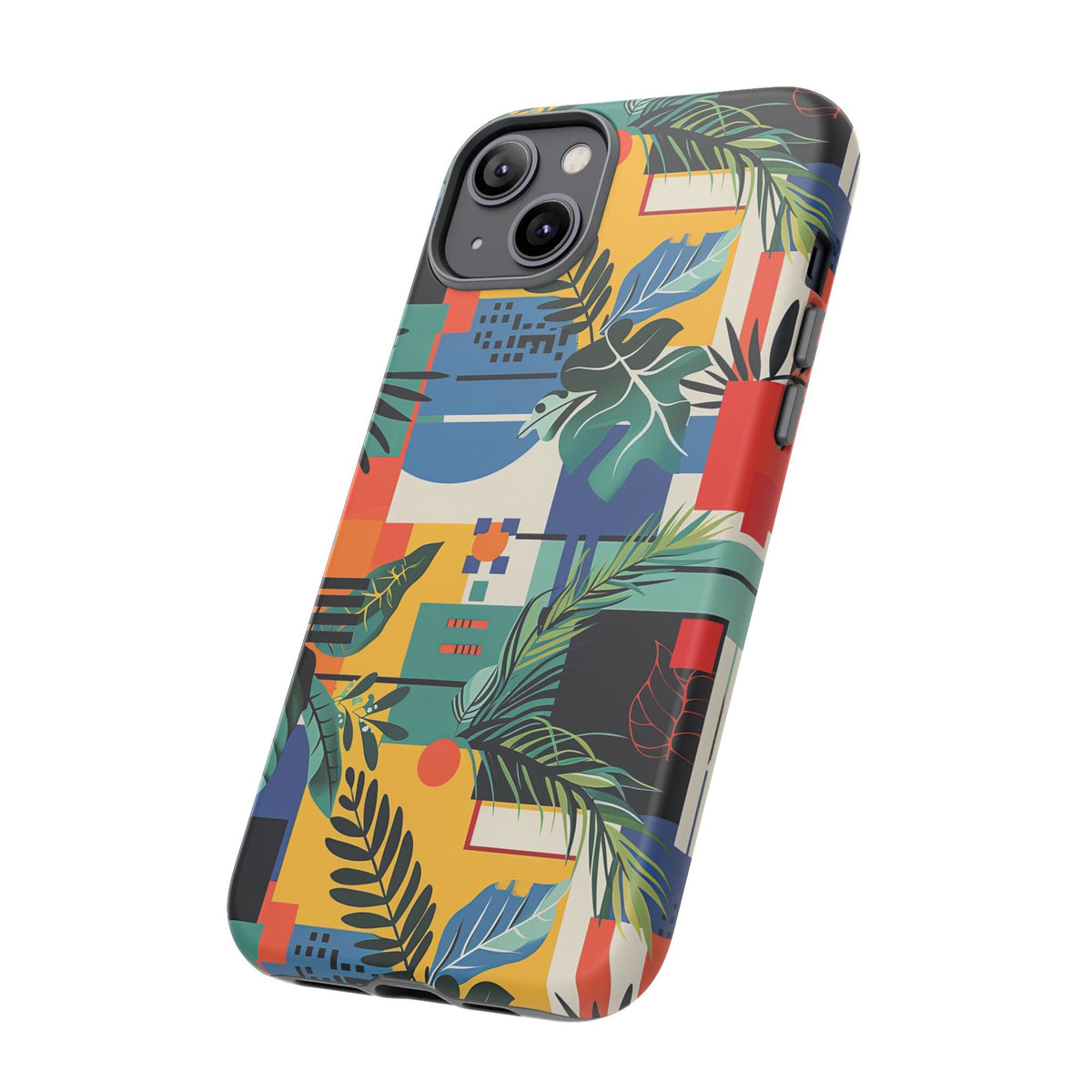 Jungle Collage Phone Case – Vibrant & Durable Nature-Inspired Protection