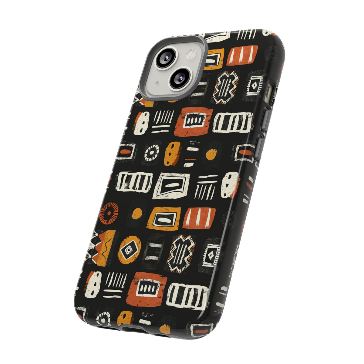 Stylish African Pattern Phone Case – Unique and Vibrant Protection 198