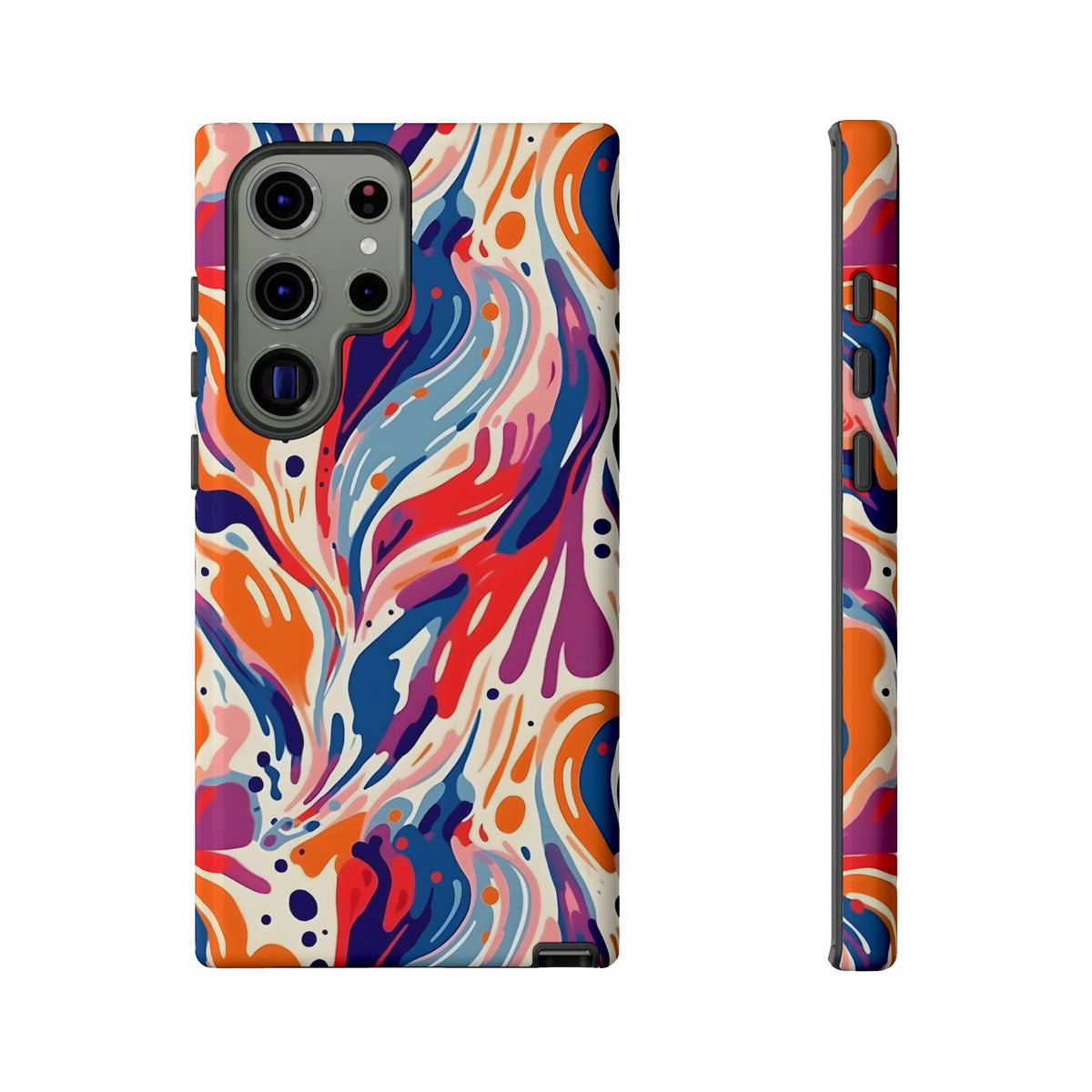 Abstract Painting Design Phone Case – Modern Art-Inspired Phone Cover 6