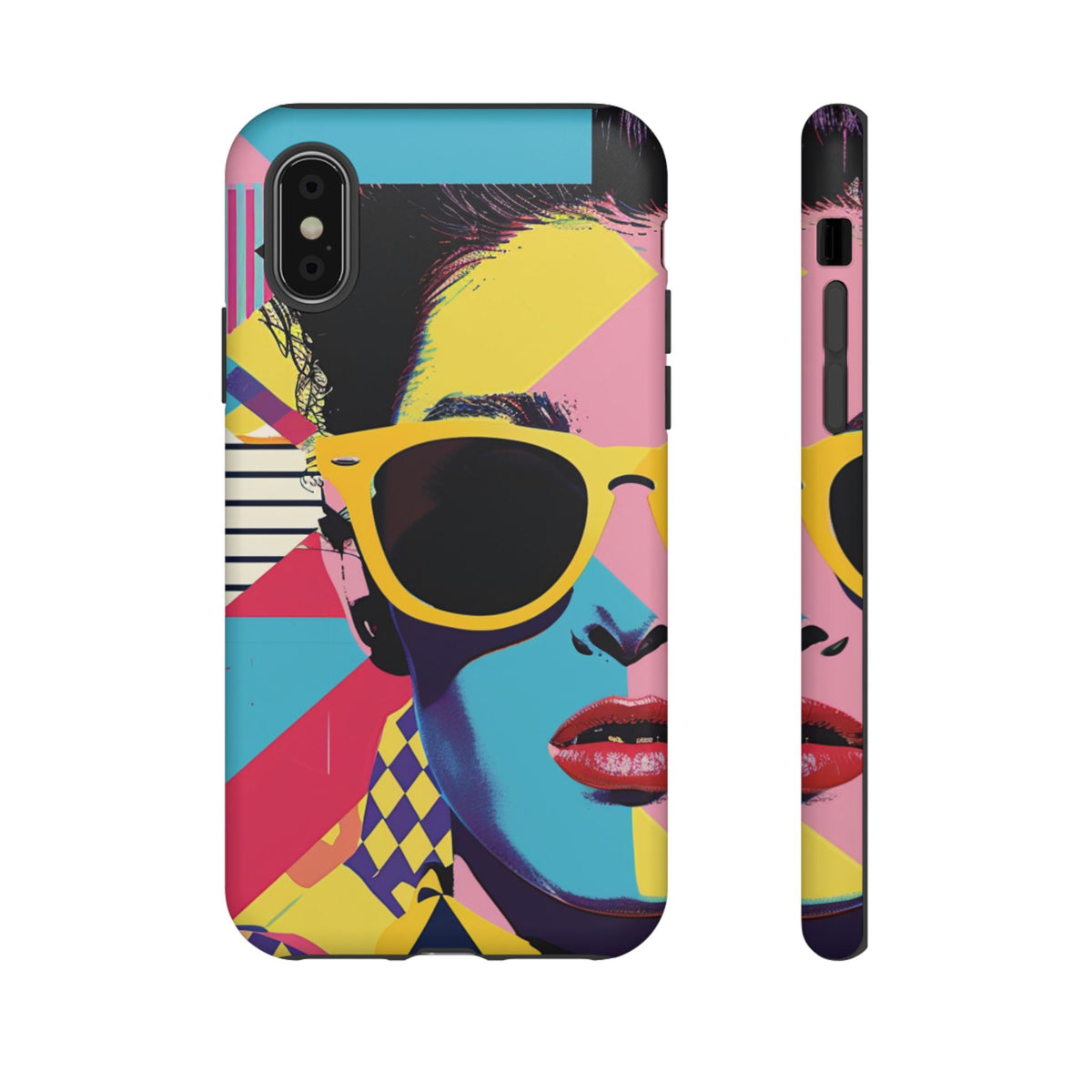 Retro 80s Seamless Phone Case – Vintage Style Meets Modern Protection 7