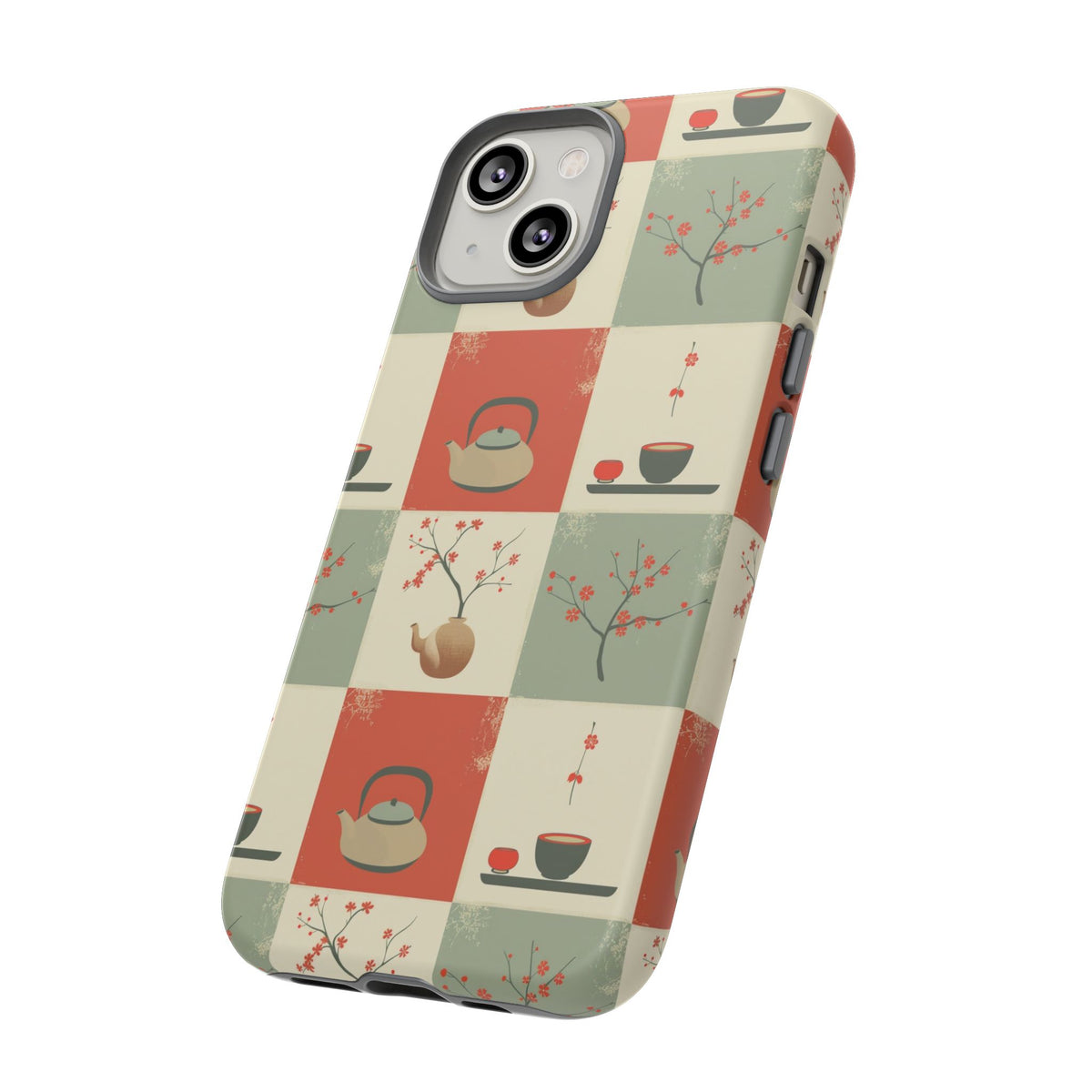 Japanese Pattern Phone Case – Elegant & Timeless Design for Your Phone 505