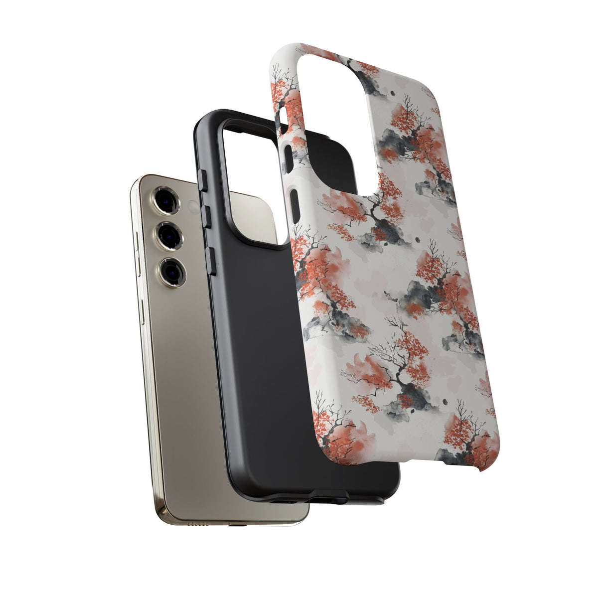 Japanese Pattern Phone Case – Elegant & Timeless Design for Your Phone 503