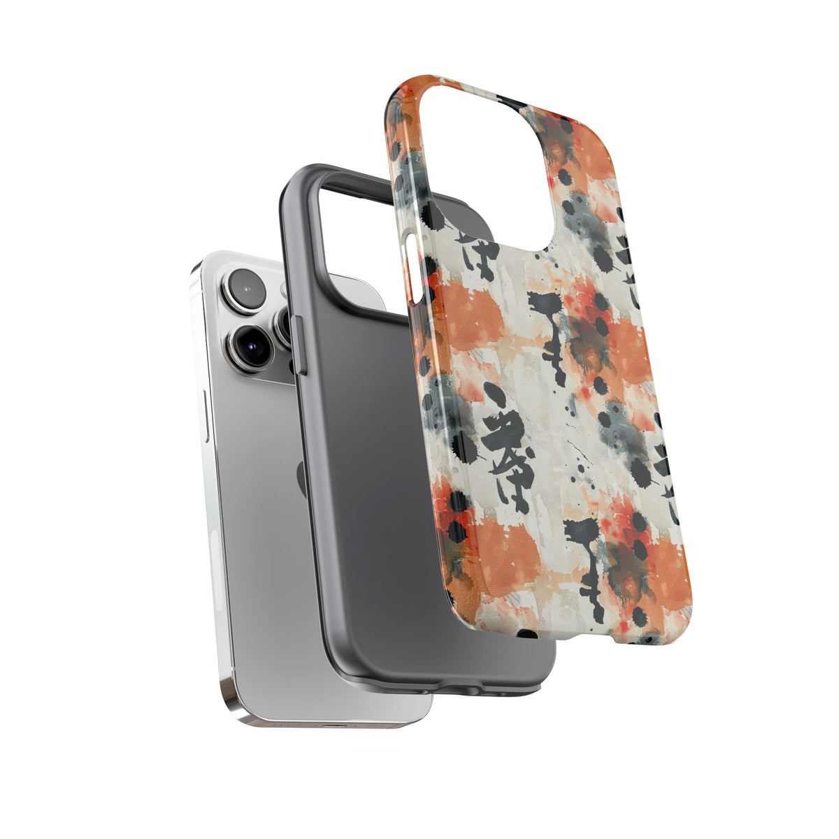 Japanese Pattern Phone Case – Elegant & Timeless Design for Your Phone 459