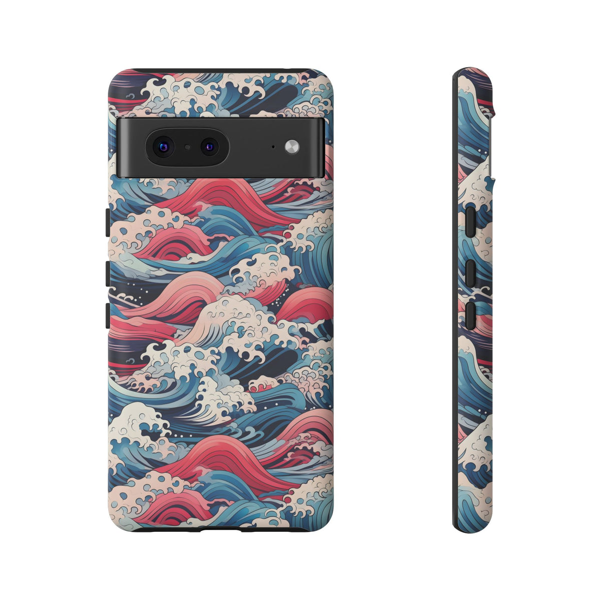 Japanese Waves Phone Case – Embrace Timeless Elegance with Classic Design 3