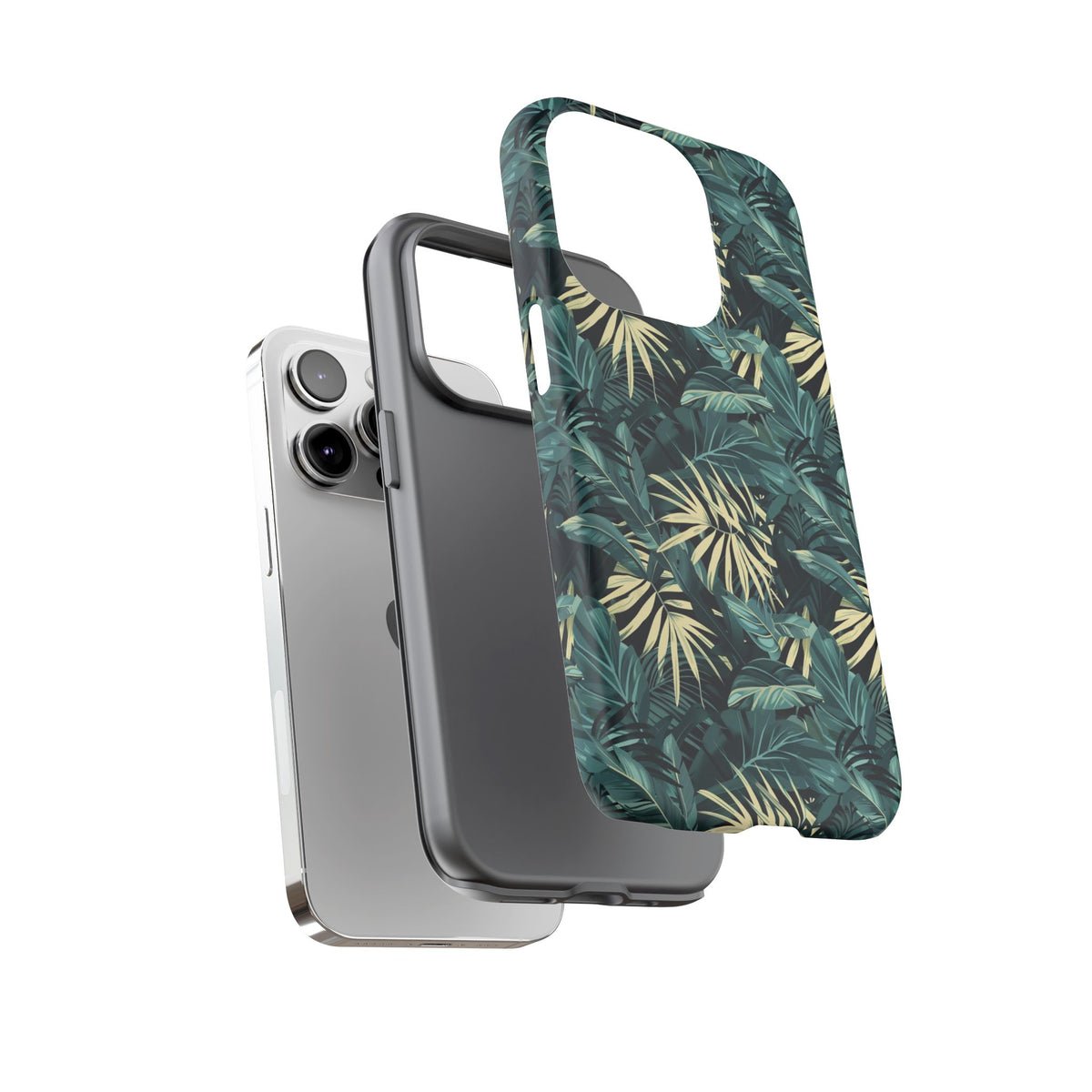 Jungle Pattern Phone Case – Exotic & Lush Design for Your Phone 345