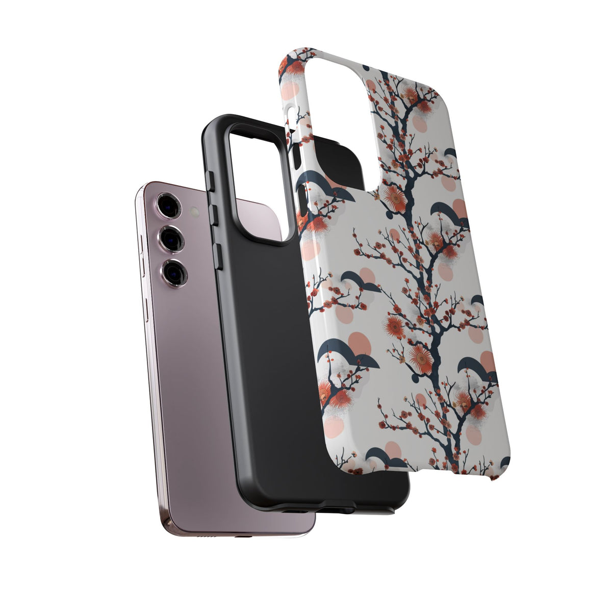 Japanese Pattern Phone Case – Elegant & Timeless Design for Your Phone 029