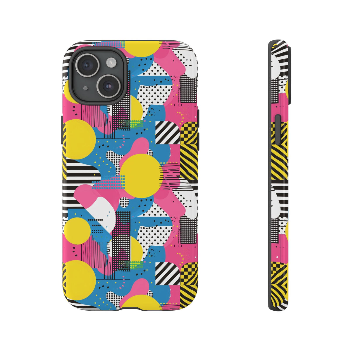 Retro 80s Seamless Phone Case – Vintage Style Meets Modern Protection 110