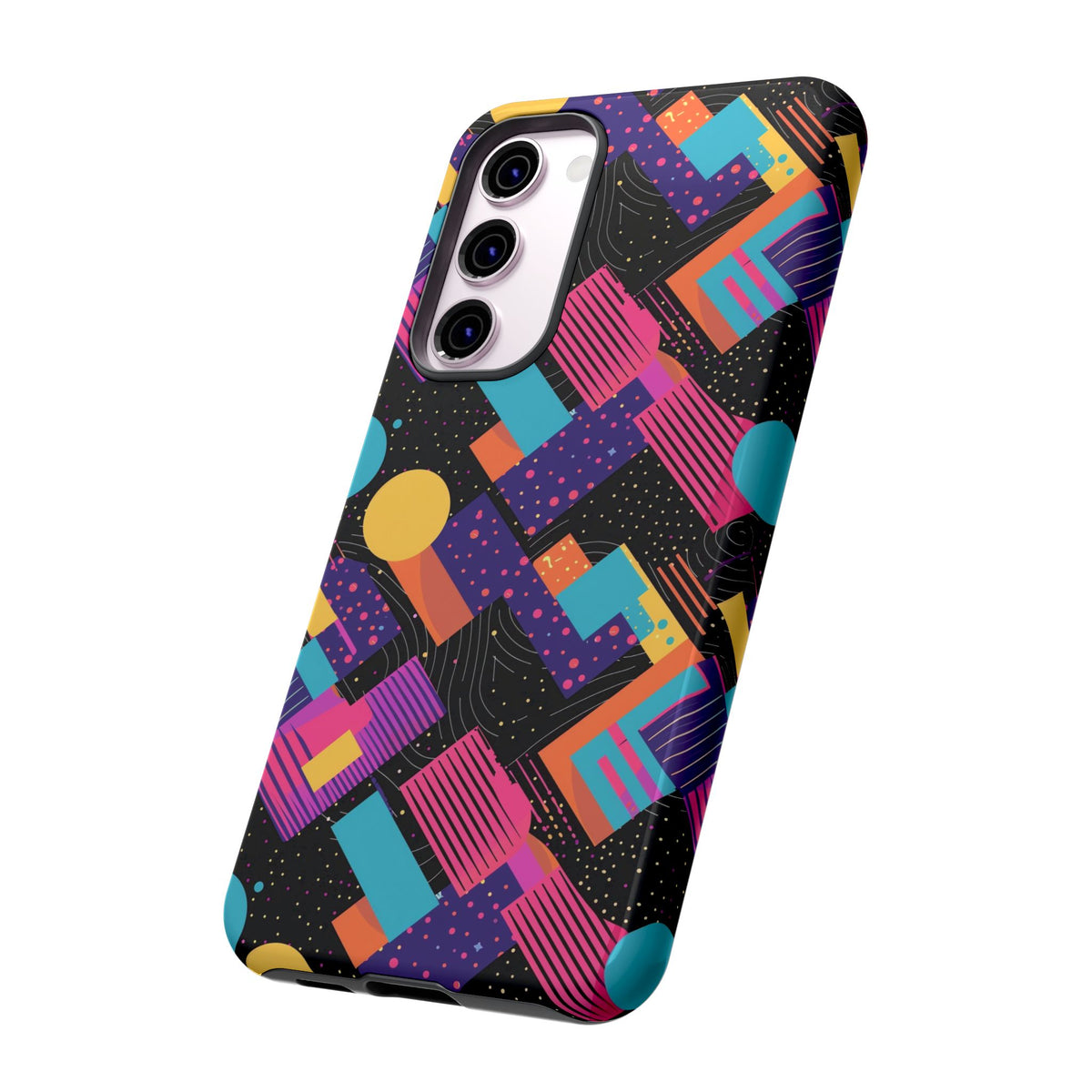 Retro 80s Seamless Phone Case – Vintage Style Meets Modern Protection 088