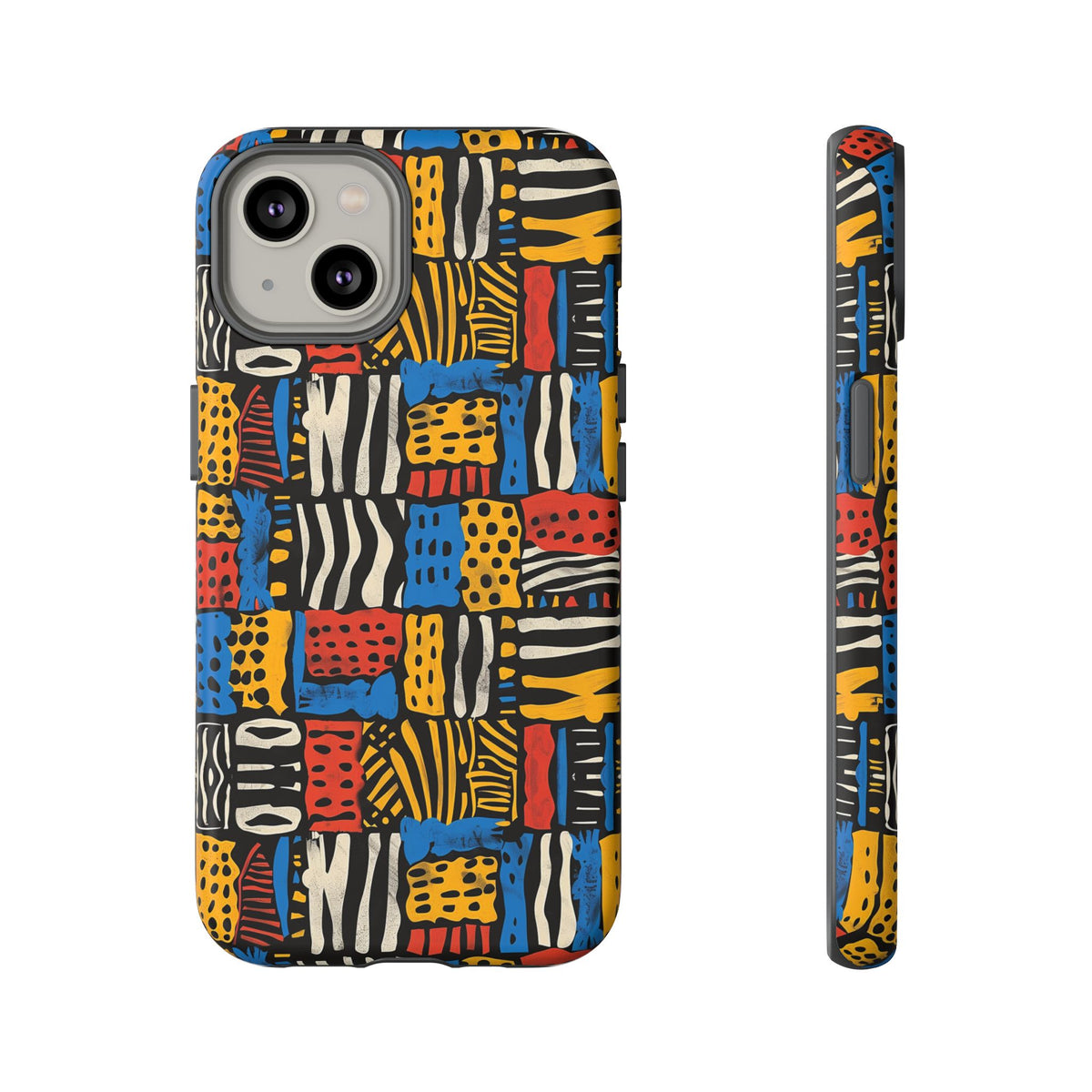 Stylish African Pattern Phone Case – Unique and Vibrant Protection 179