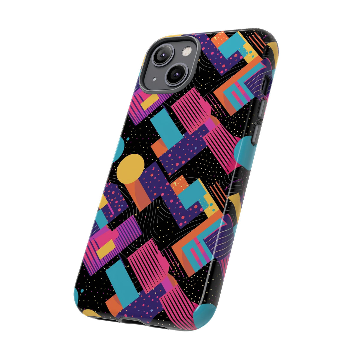 Retro 80s Seamless Phone Case – Vintage Style Meets Modern Protection 088