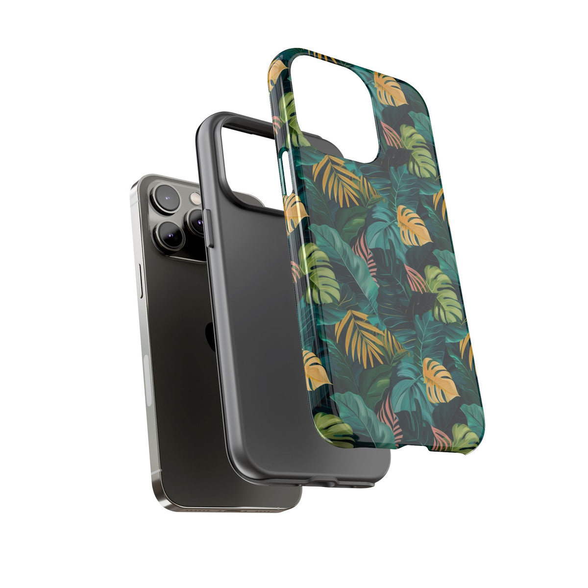 Jungle Pattern Phone Case – Exotic & Lush Design for Your Phone 337