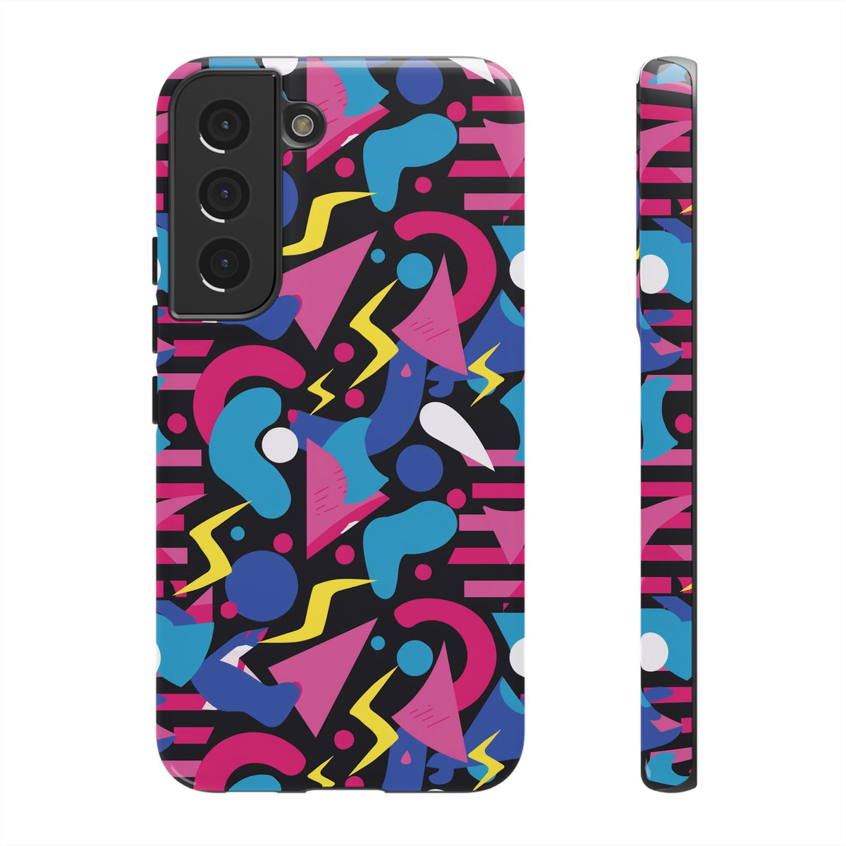 Retro 80s Seamless Phone Case – Vintage Style Meets Modern Protection 096