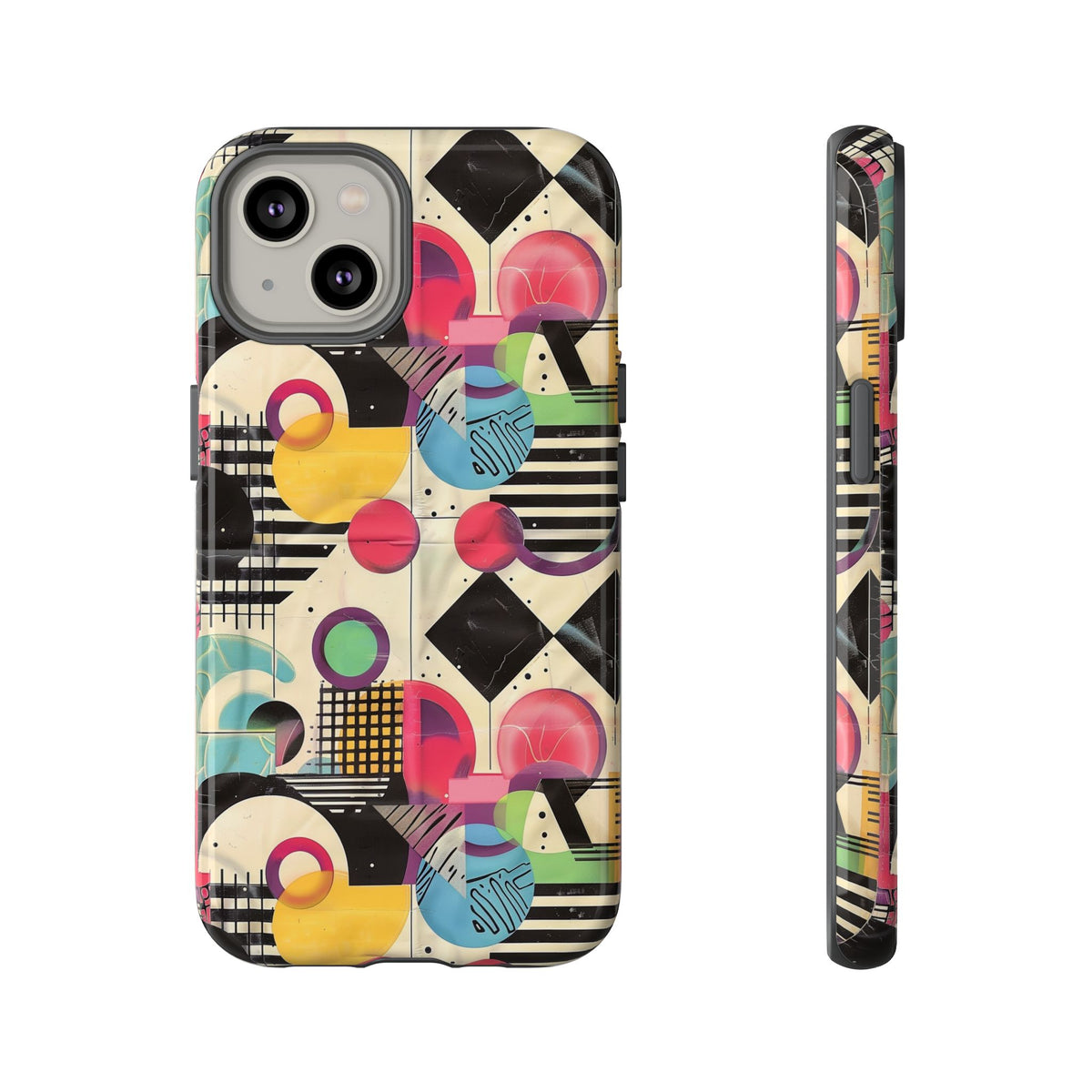 Retro 80s Seamless Phone Case – Vintage Style Meets Modern Protection 164