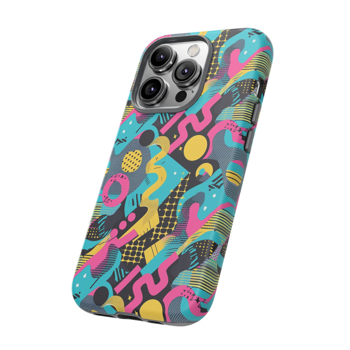 Retro 80s Seamless Phone Case – Vintage Style Meets Modern Protection 138