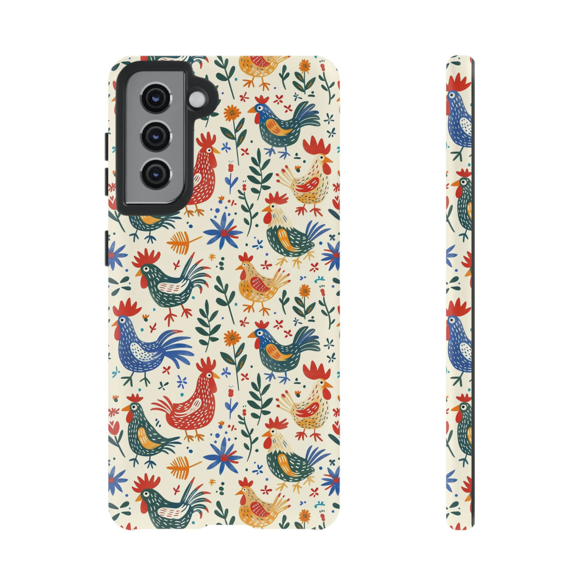 Birds Seamless Pattern Phone Case – Elegant and Timeless Avian Design 8