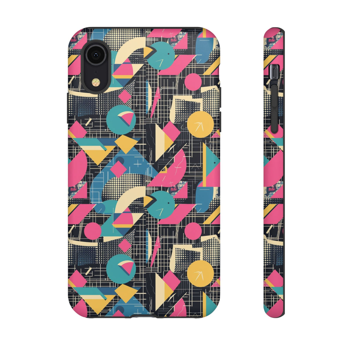 Retro 80s Seamless Phone Case – Vintage Style Meets Modern Protection 266