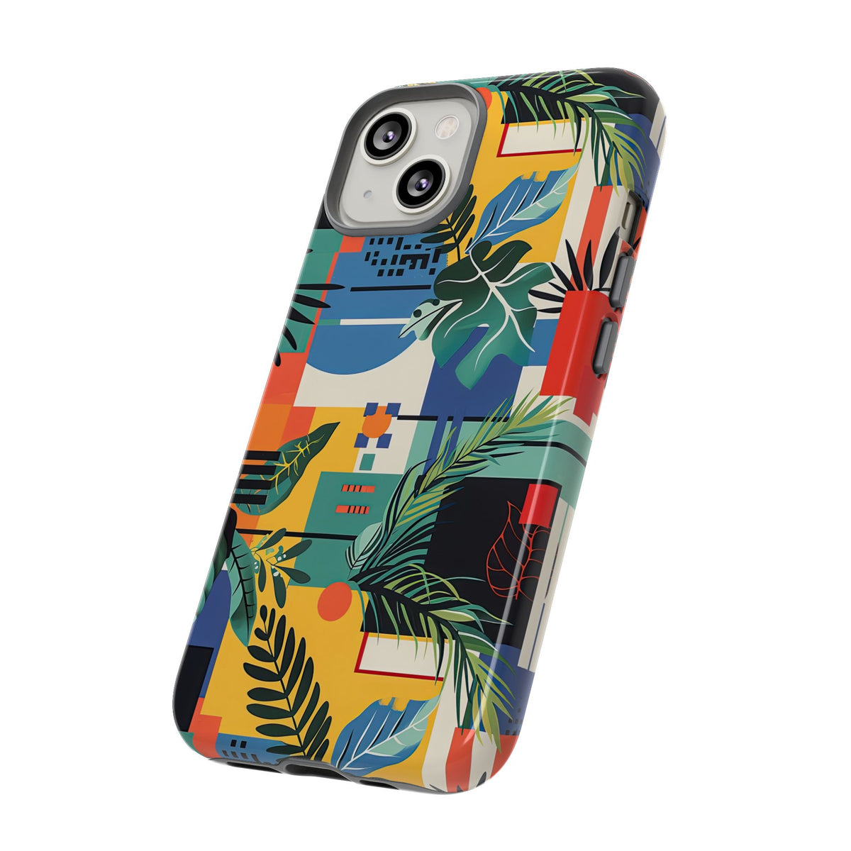 Jungle Collage Phone Case – Vibrant & Durable Nature-Inspired Protection