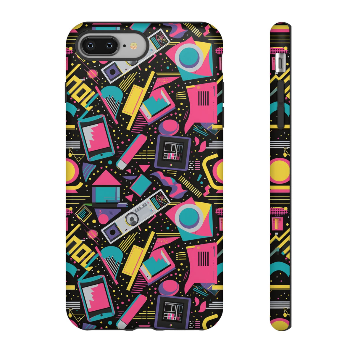 Retro 80s Seamless Phone Case – Vintage Style Meets Modern Protection 192