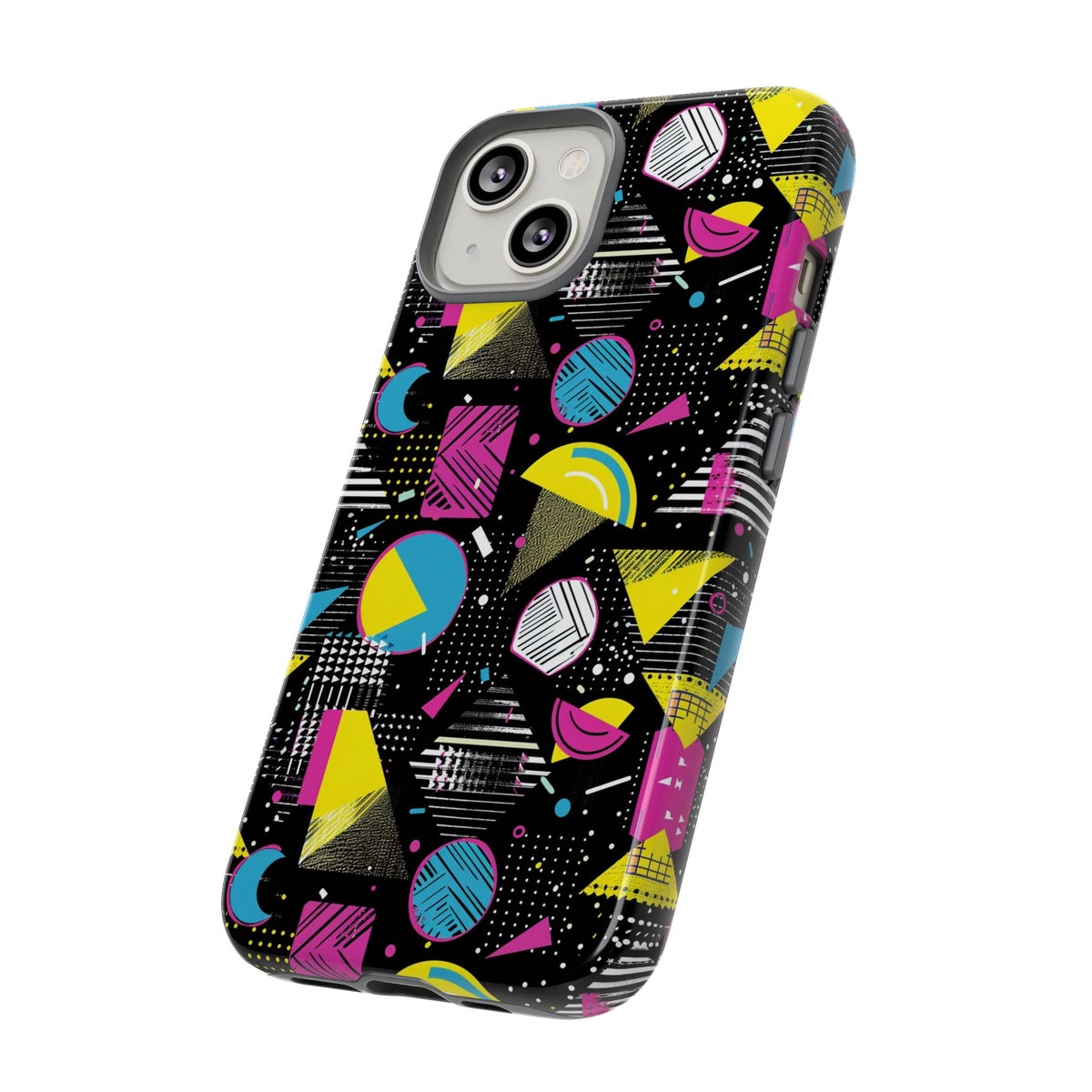 Retro 80s Seamless Phone Case – Vintage Style Meets Modern Protection 206