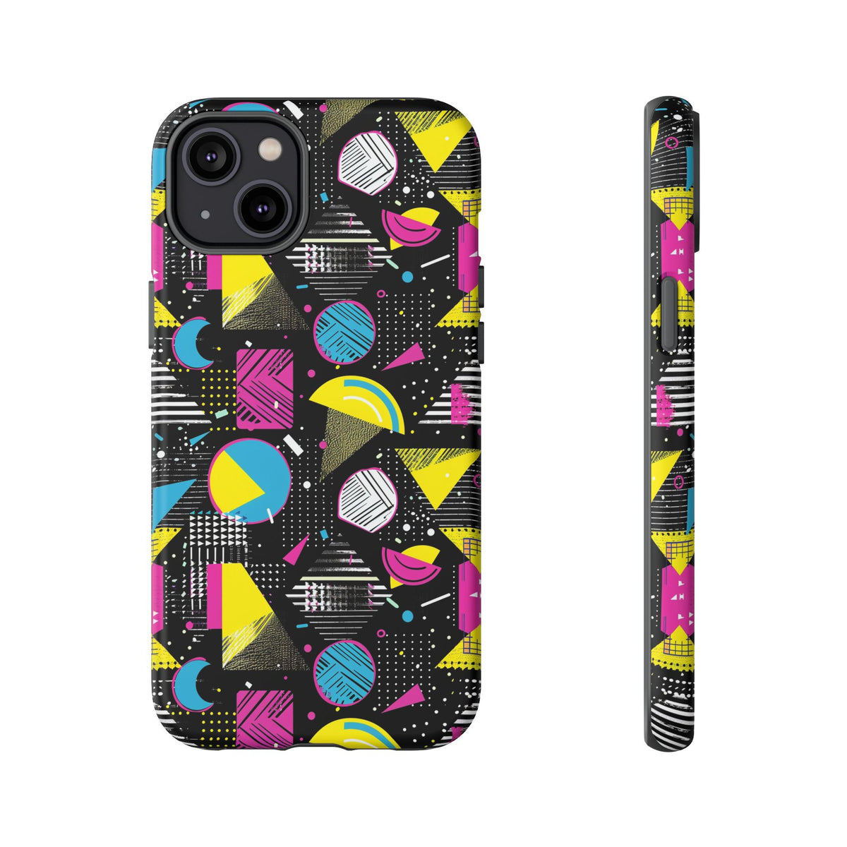 Retro 80s Seamless Phone Case – Vintage Style Meets Modern Protection 206